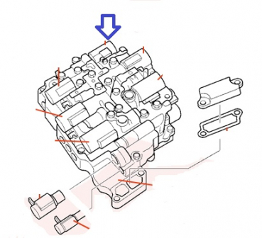 Preview: ventil tf80,wandlerventil aisin,tcc-ventil tf80sc,lockup af40