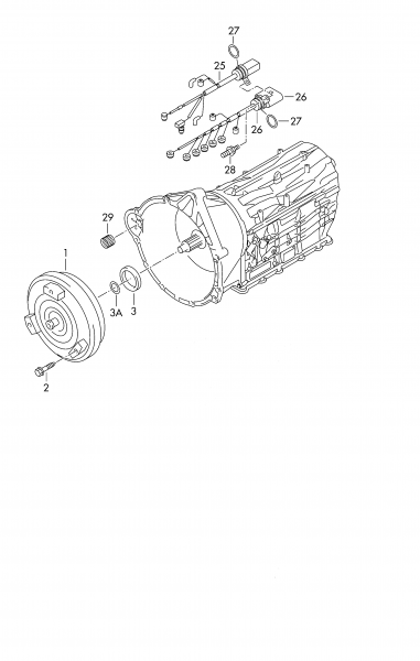 Wandler Audi/VW 09D323572D